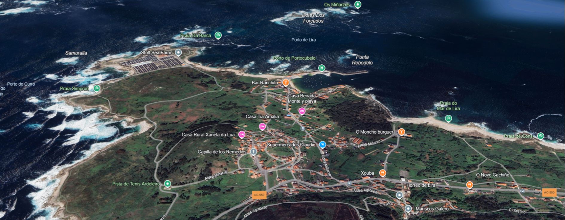 Exterior view of House or chalet for sale in Carnota  with Furnished, Oven and Washing machine