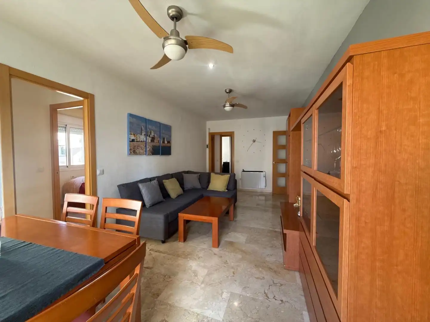 Living room of Flat for sale in Calafell  with Terrace, Balcony and Alarm
