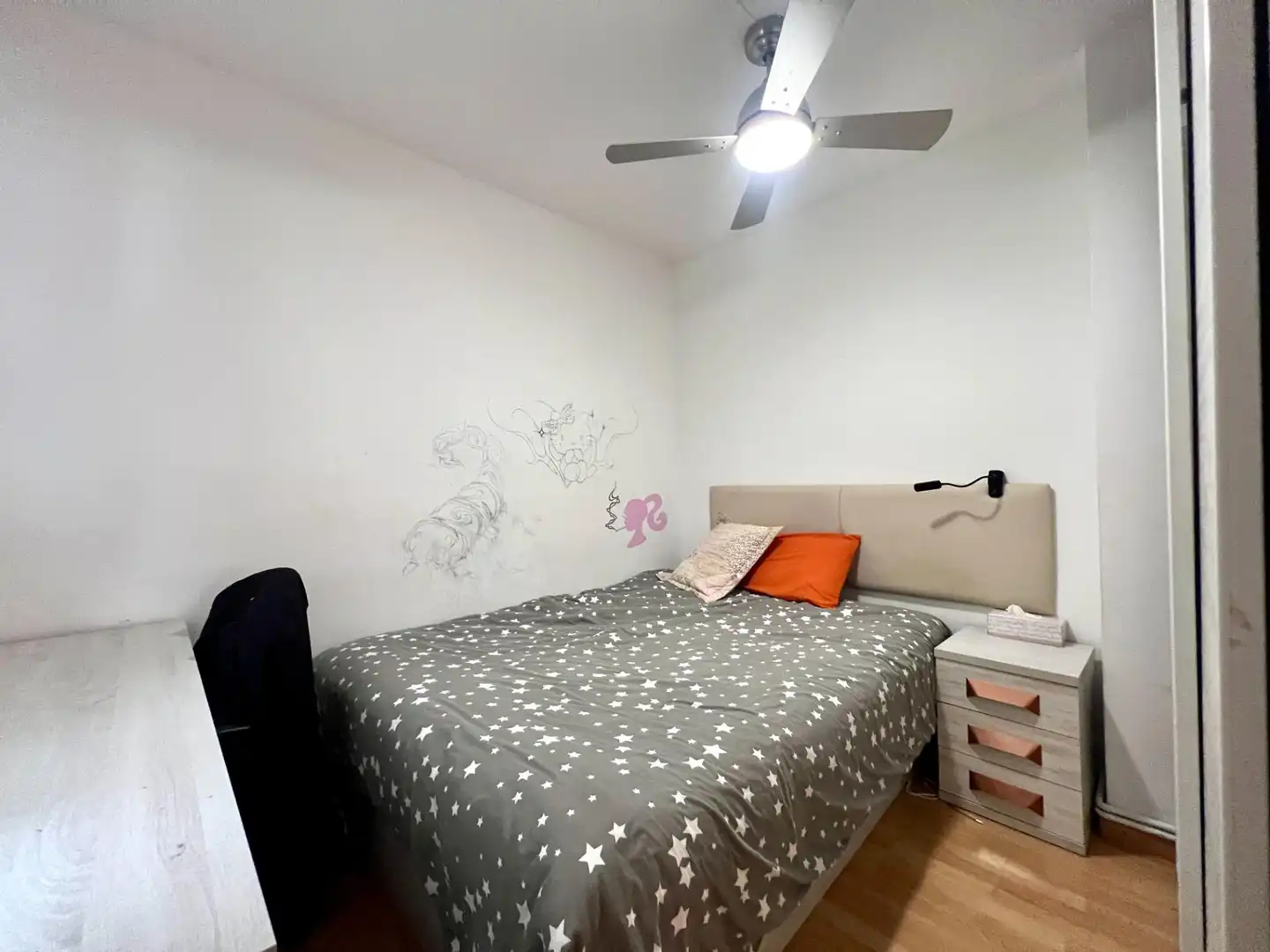 Schlafzimmer von Wohnung zum Verkauf in Granollers mit Heizung und Parkett