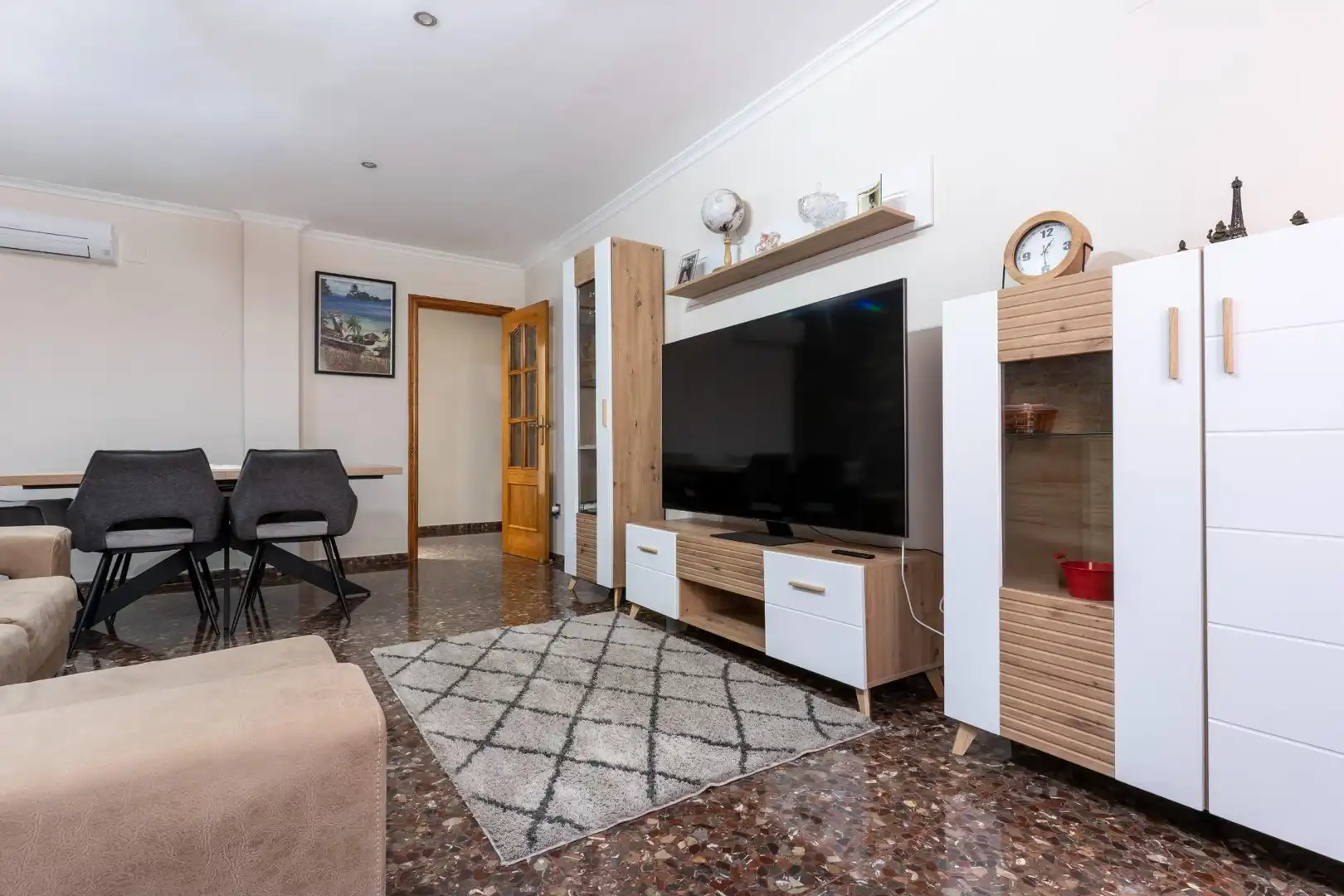 Sala de estar de Piso en venta en Sagunto / Sagunt con Aire acondicionado y Calefacción