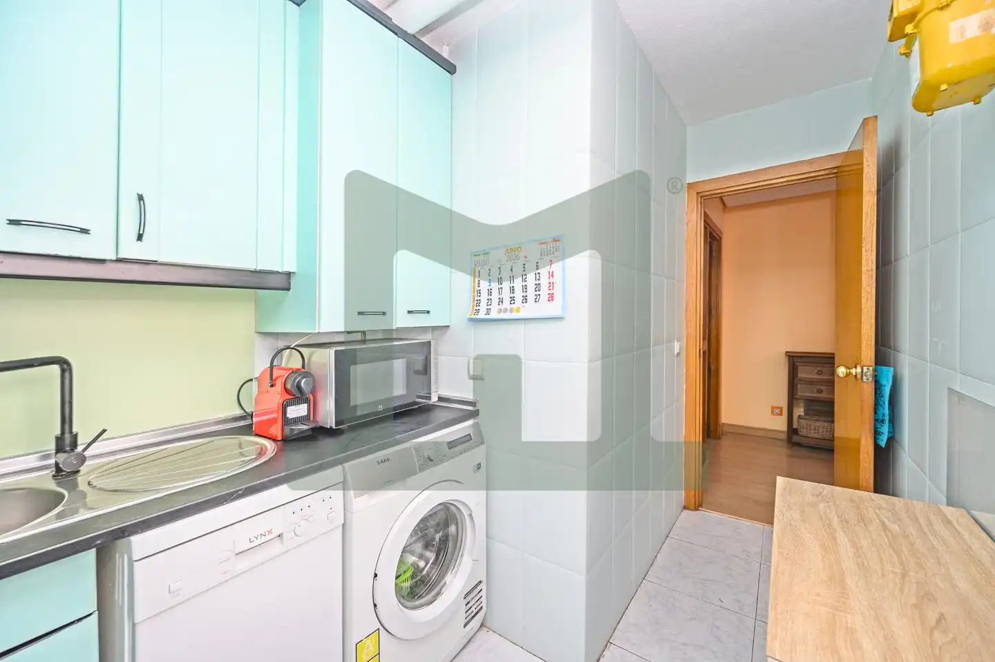 Kitchen of Flat for sale in San Fernando de Henares  with Air Conditioner, Heating and Storage room