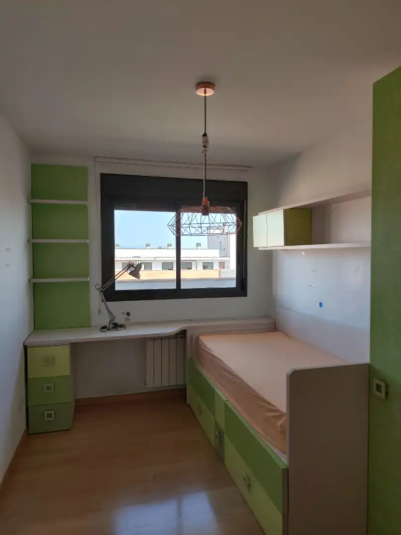 Bedroom of Attic for rent in Leganés  with Air Conditioner, Heating and Private garden