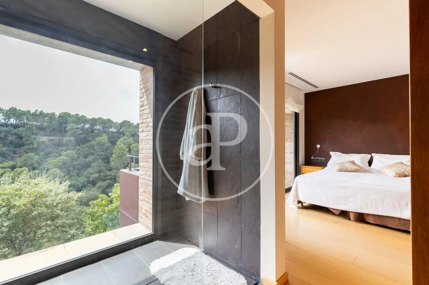 Bedroom of Houses for sale in Sant Cugat del Vallès  with Air Conditioner, Heating and Private garden