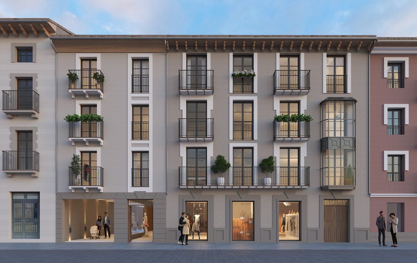 Vista exterior de Piso en venta en Jaca con Aire acondicionado y Calefacción