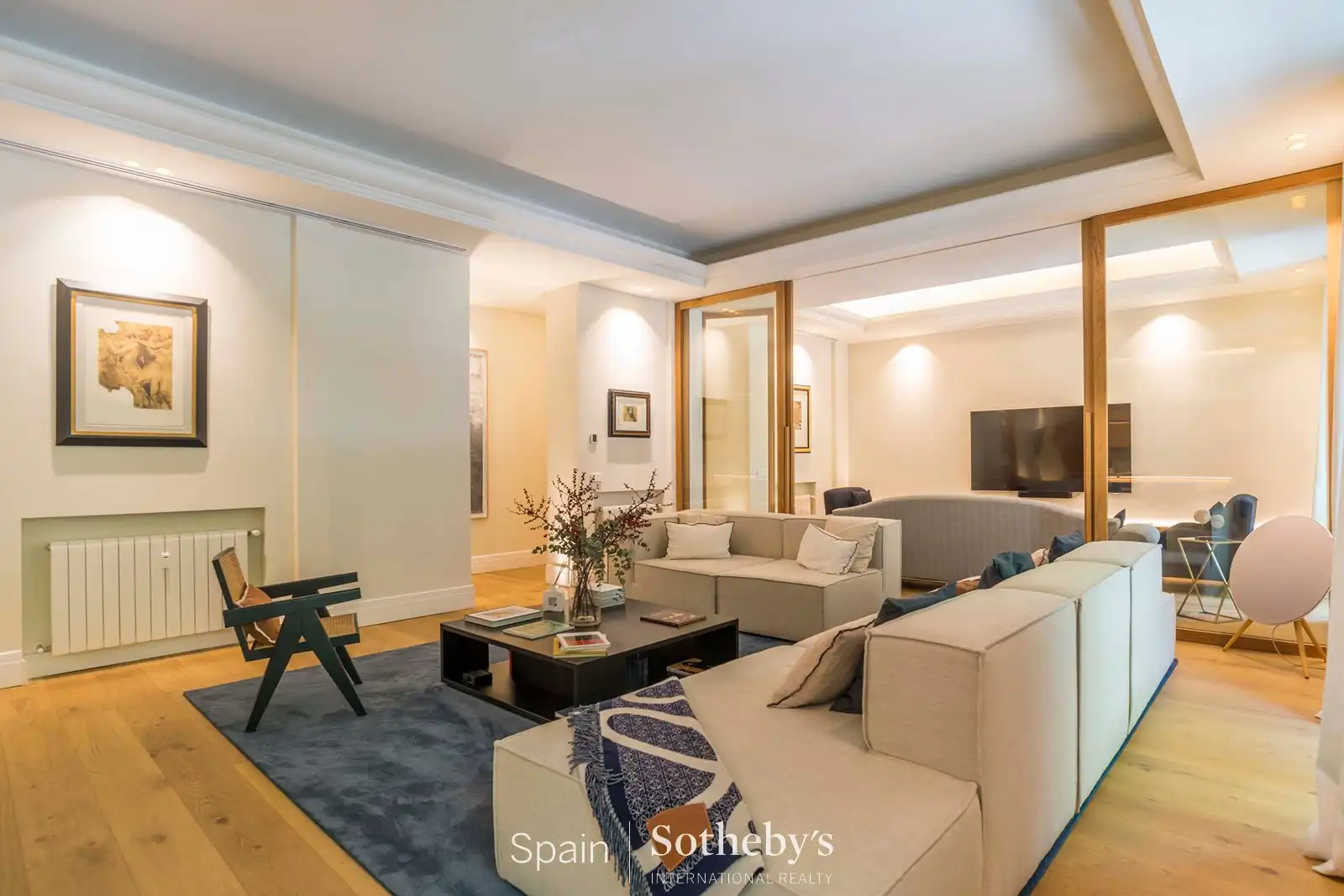 Sala de estar de Apartamento en venta en Madrid con Aire acondicionado, Calefacción y Terraza