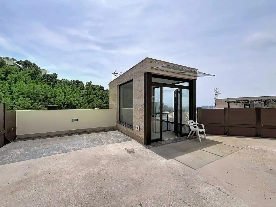 Terrassa de Casa o xalet en venda en Sitges amb Aire condicionat, Calefacció i Jardí privat
