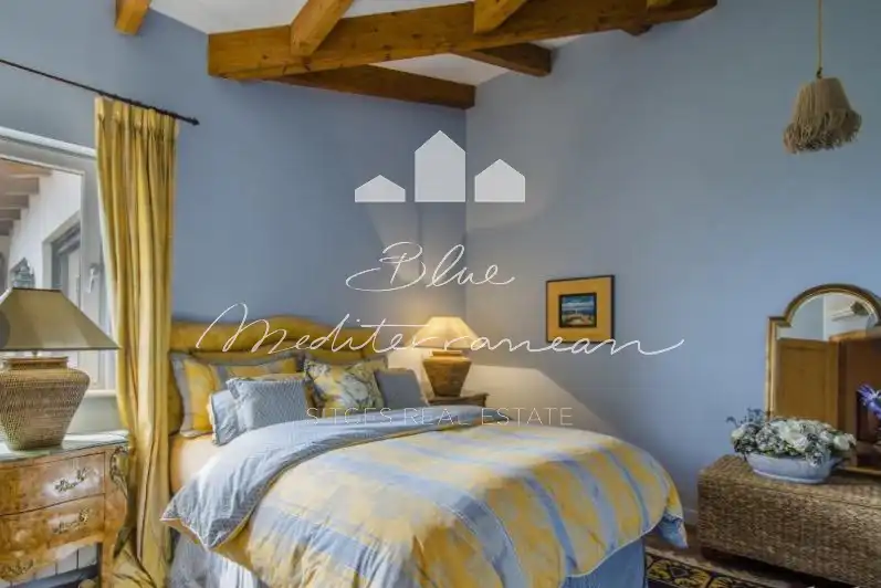 Dormitori de Casa o xalet en venda en Sitges amb Aire condicionat, Calefacció i Jardí privat