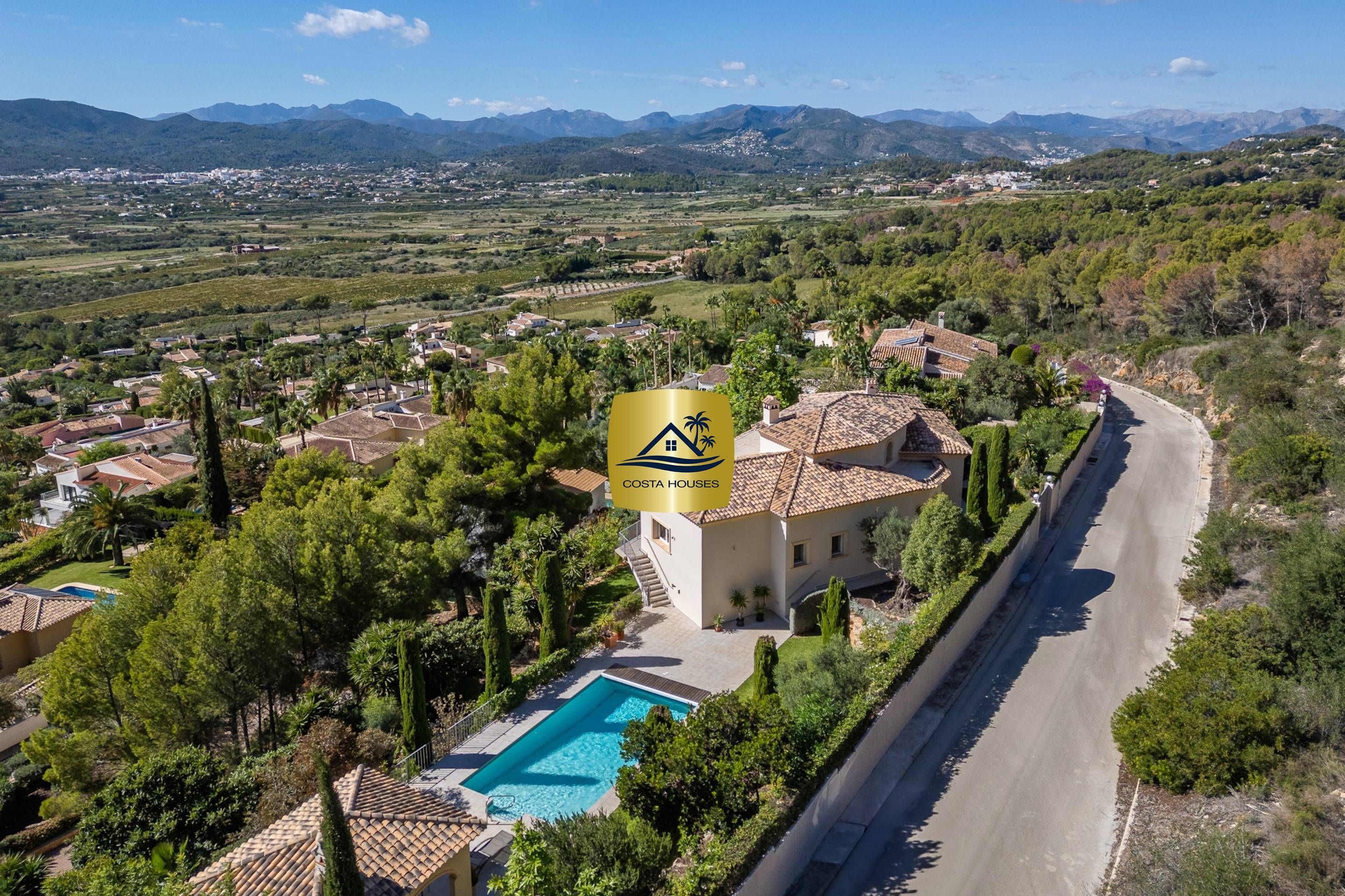 Vista exterior de Casa o xalet en venda en Jávea / Xàbia amb Aire condicionat, Calefacció i Jardí privat