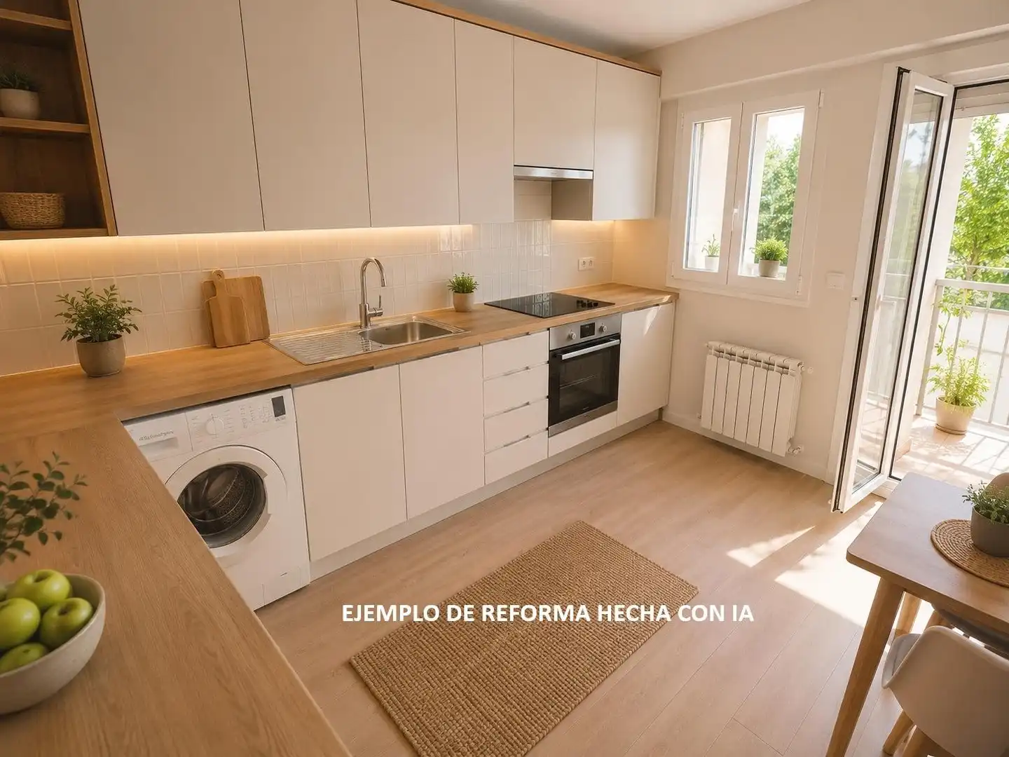 Cuina de Pis en venda en Madrid amb Calefacció, Terrassa i Alarma