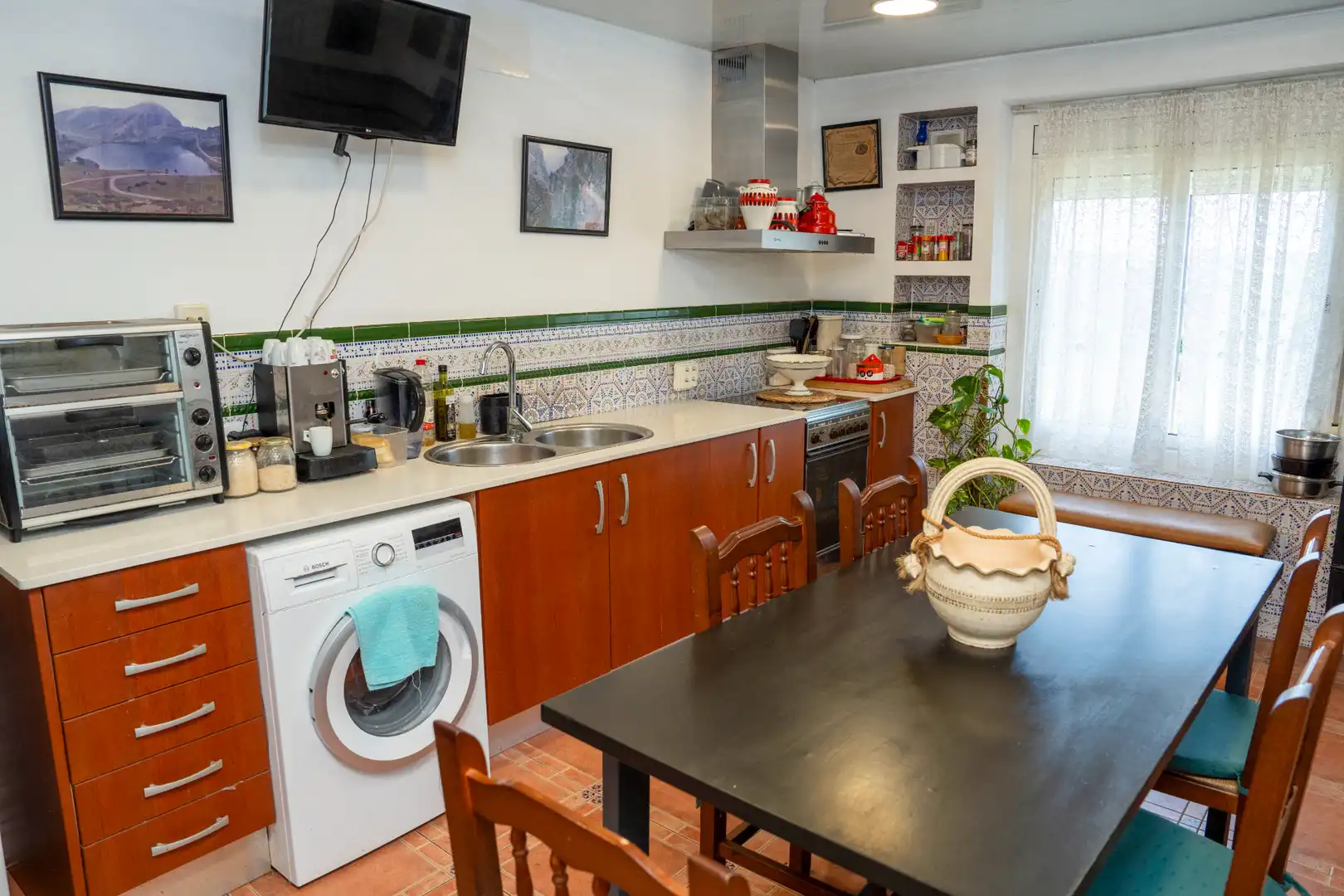 Cocina de Casa o chalet en venta en Lliçà d'Amunt con Aire acondicionado, Calefacción y Jardín privado