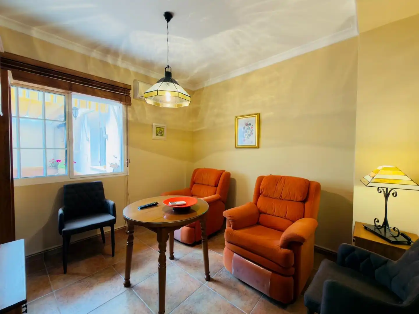 Living room of Houses for sale in La Granja de la Costera  with Air Conditioner