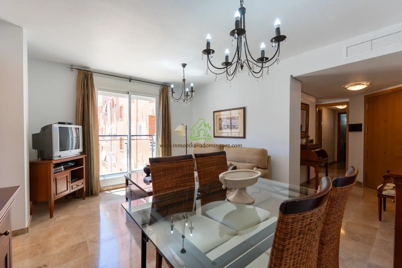 Living room of Apartments for sale in Murcia  with Air Conditioner, Storage room and Furnished