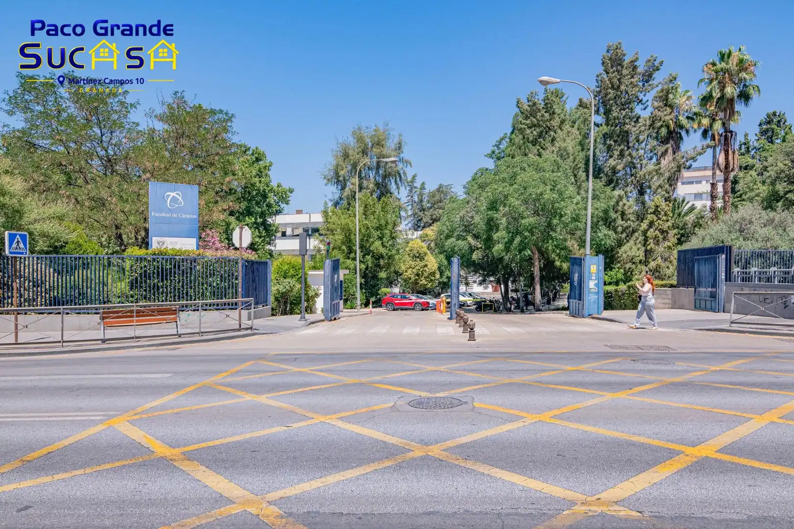 Vista exterior de Garaje en venta en Granada