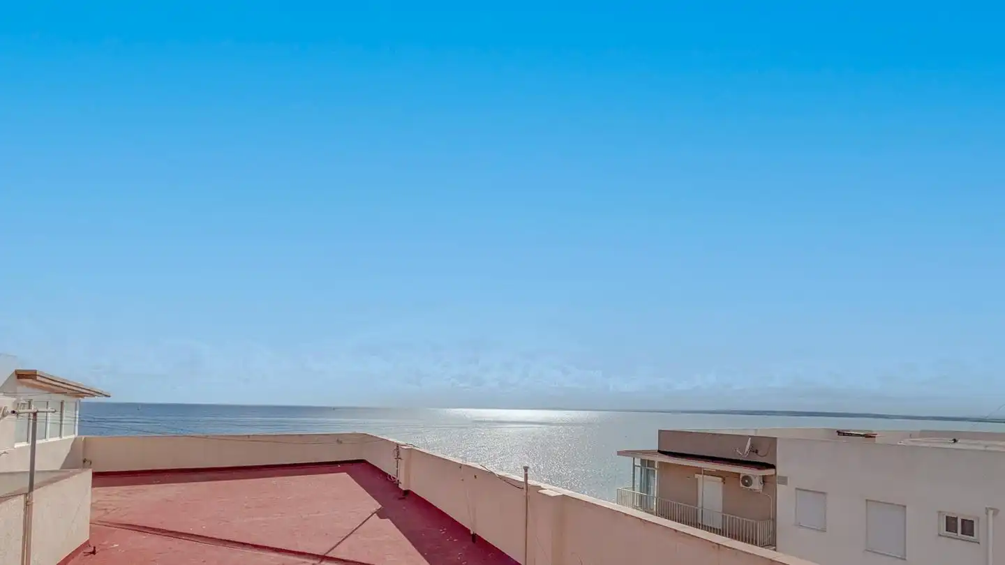 Terrasse von Wohnung zum Verkauf in Santa Pola mit Klimaanlage und Terrasse