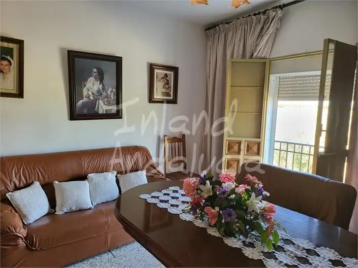 Sala de estar de Casa adosada en venta en Antequera con Aire acondicionado, Terraza y Trastero