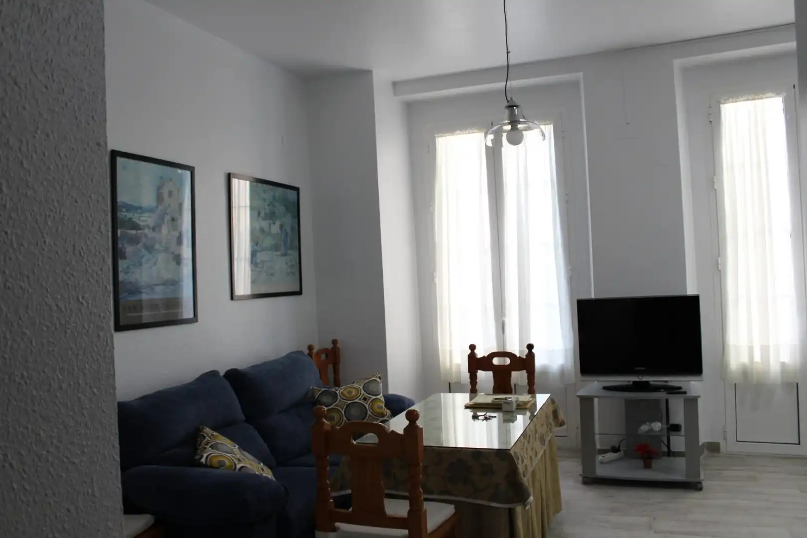 Living room of Flat for rent in Casco Antiguo