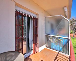 Balcony of Flat for sale in  Barcelona Capital  with Heating, Terrace and Furnished