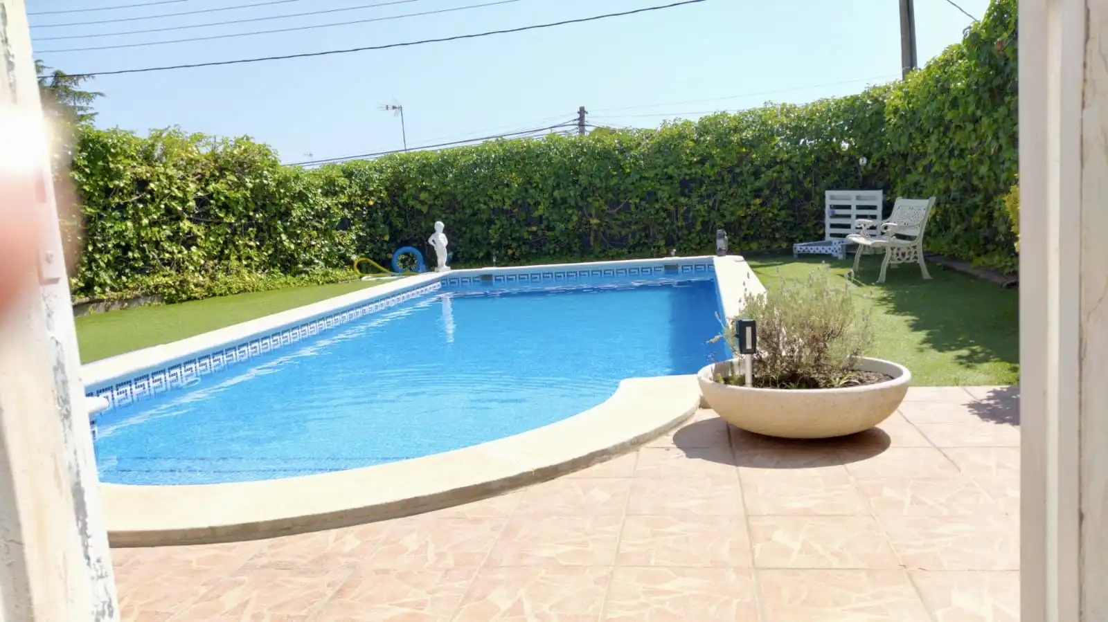 Swimming pool of Houses for sale in Sant Esteve Sesrovires  with Heating, Private garden and Terrace