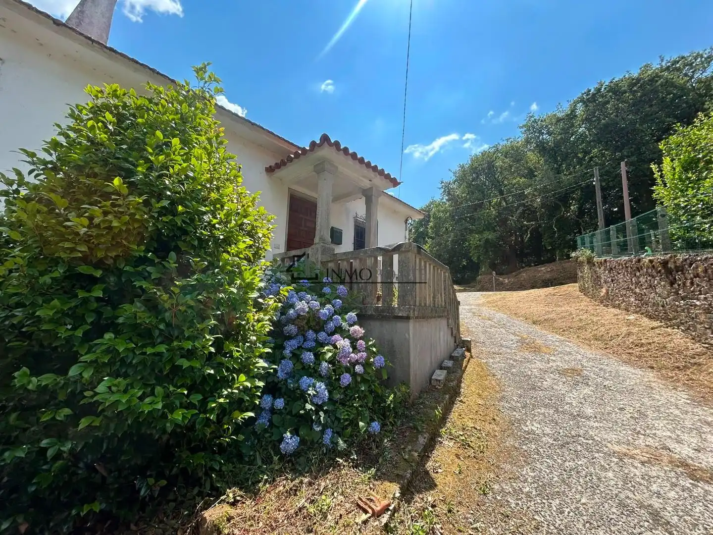 Vista exterior de Casa o xalet en venda en Forcarei amb Calefacció, Jardí privat i Traster