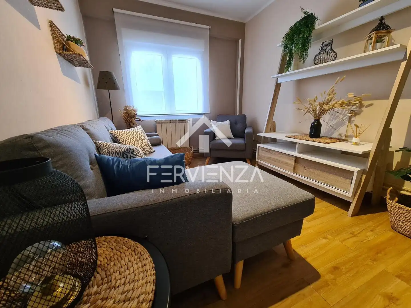 Sala d'estar de Pis en venda en Oviedo 