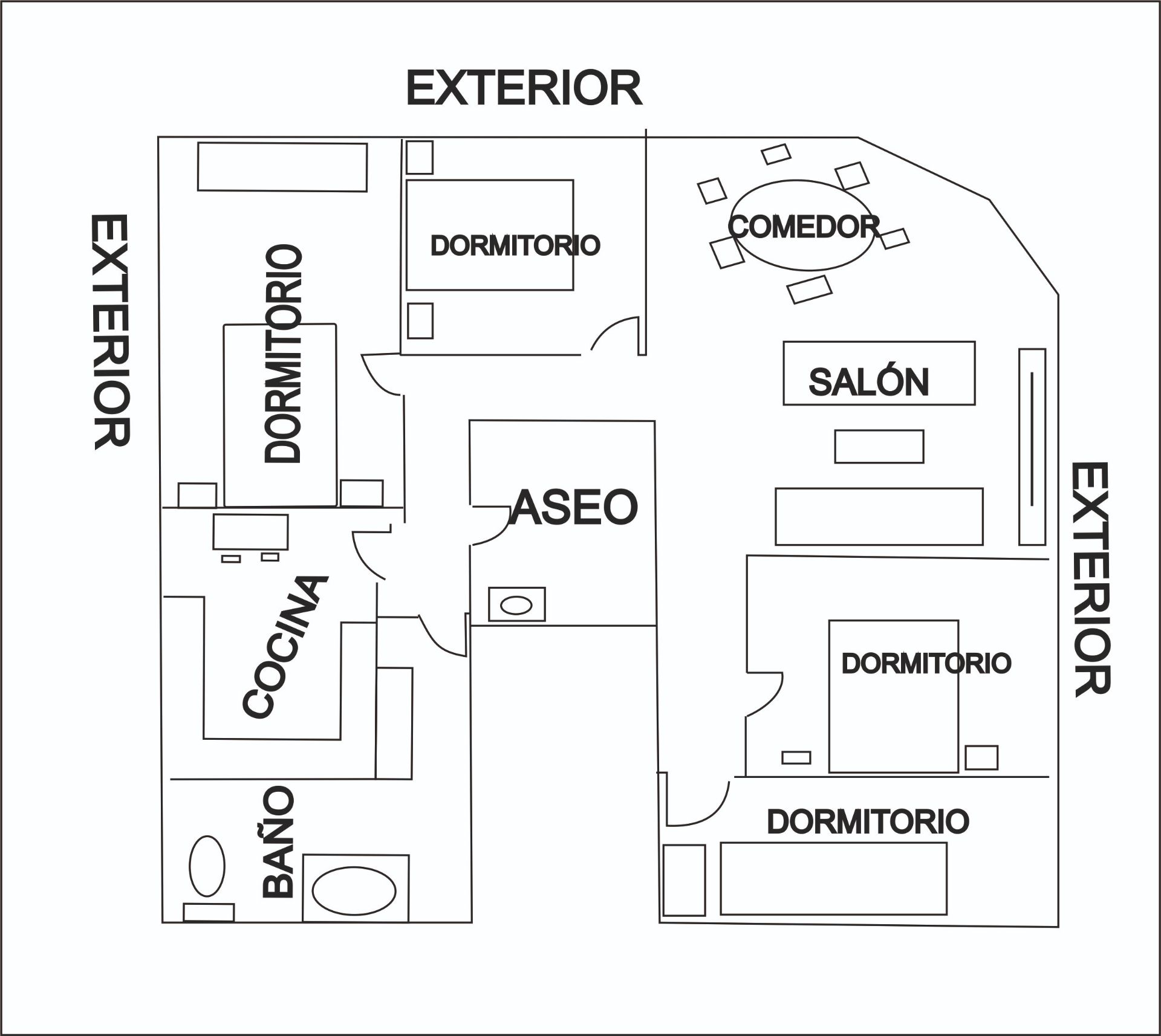 Pis en venda en  Madrid Capital amb Aire condicionat, Calefacció i Moblat