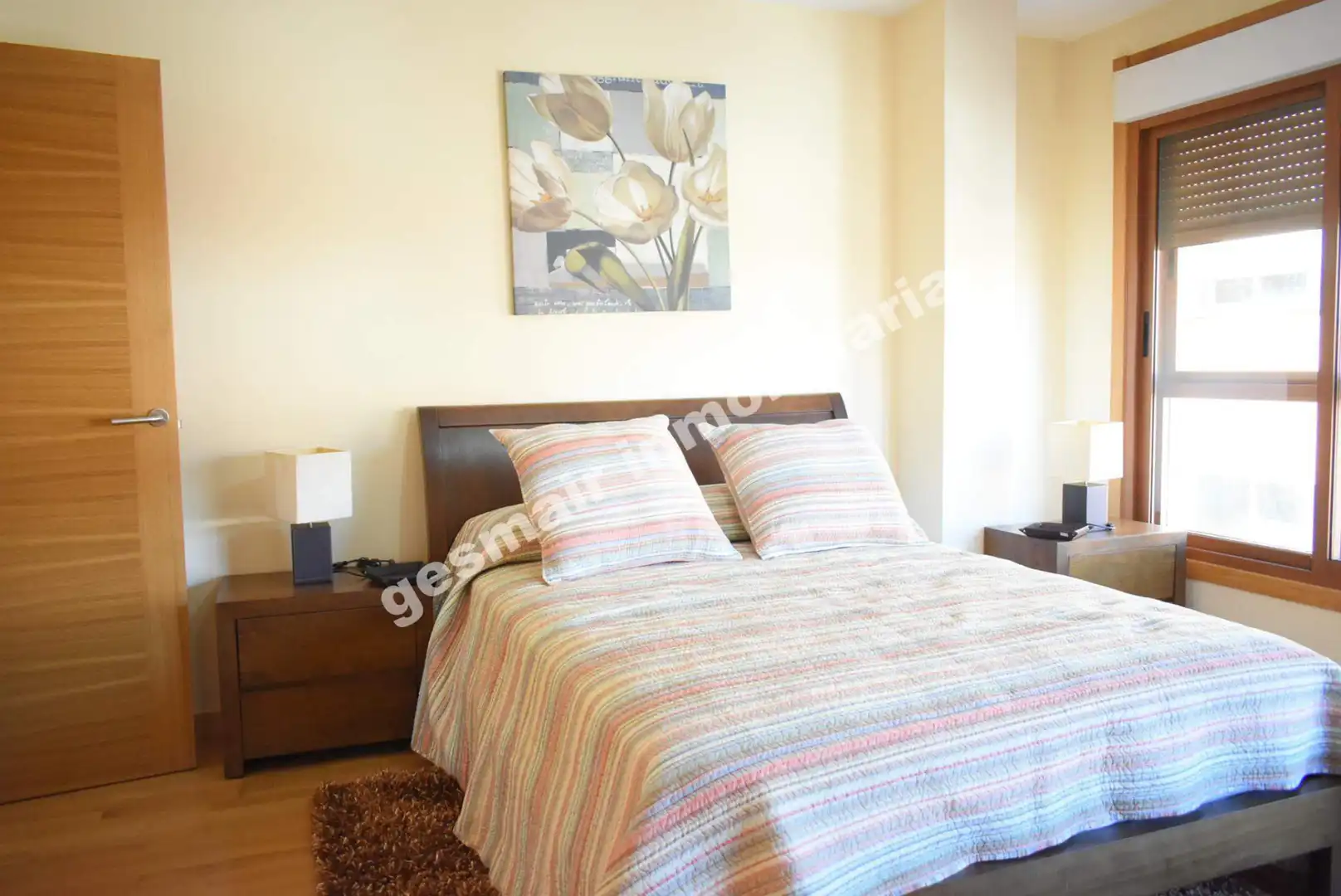 Bedroom of Flat for rent in Poio  with Heating, Parquet flooring and Terrace