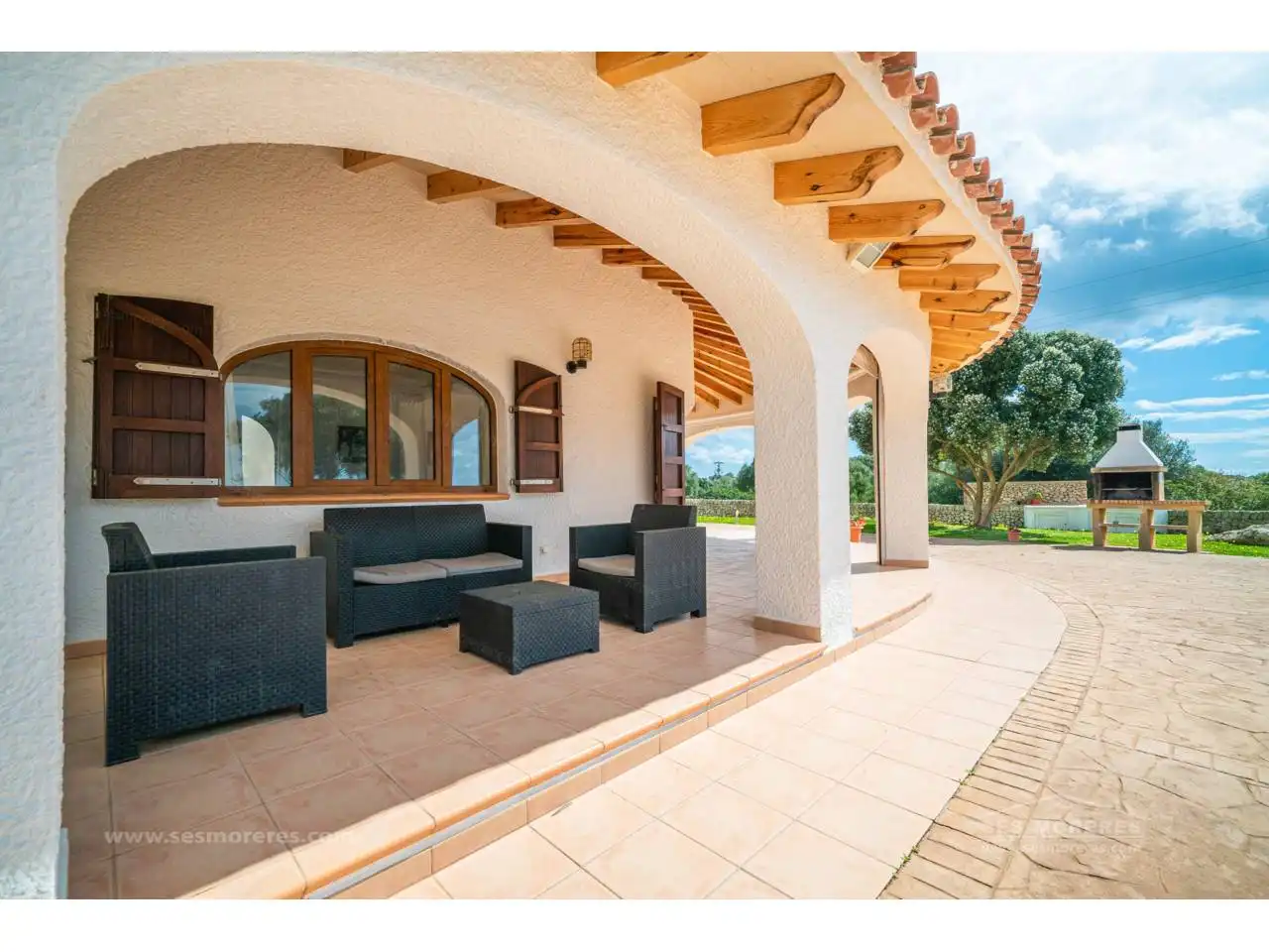 Jardín de Finca rústica en venta en Ferreries con Aire acondicionado, Jardín privado y Terraza