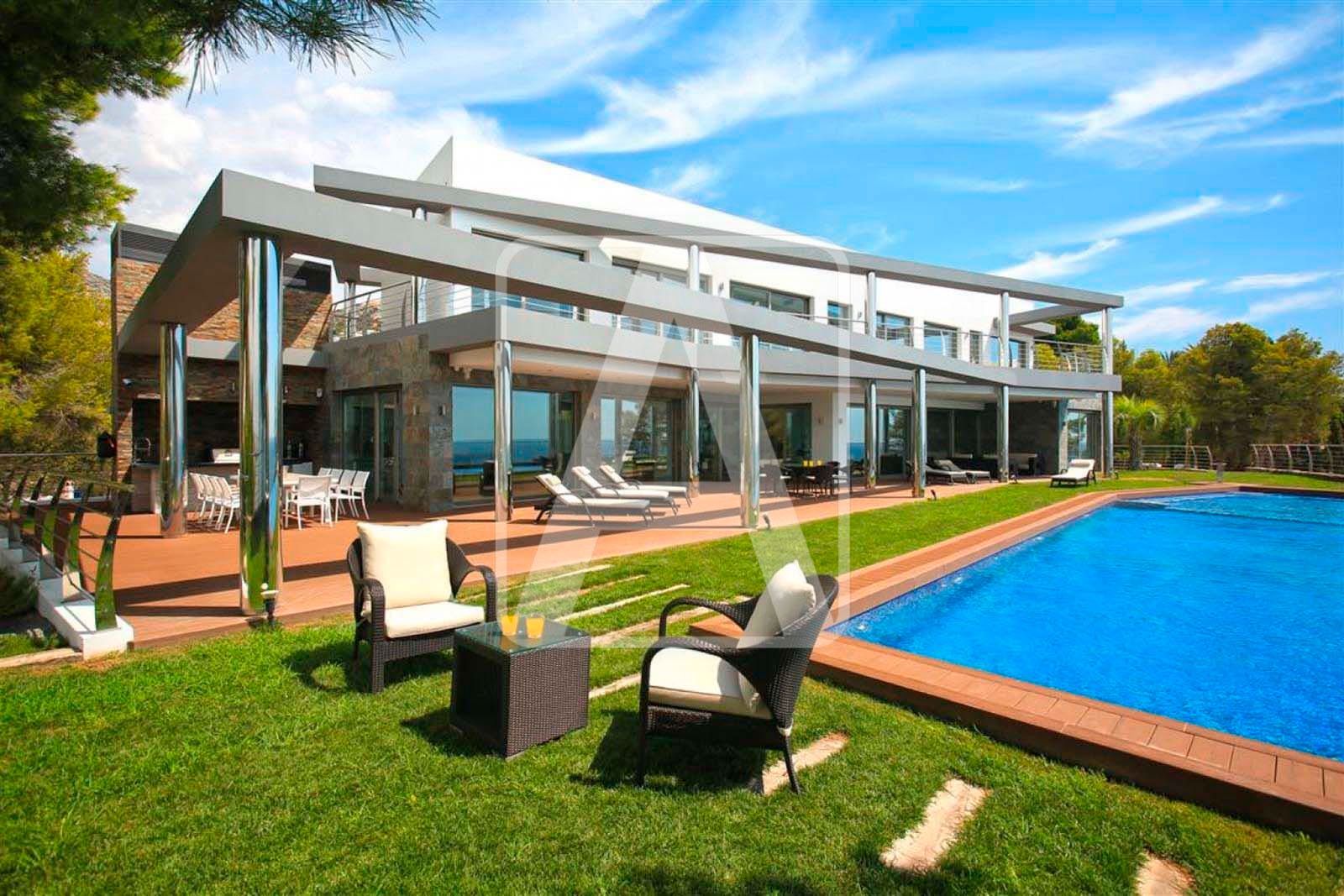 Garden of House or chalet for sale in Altea  with Air Conditioner, Private garden and Terrace