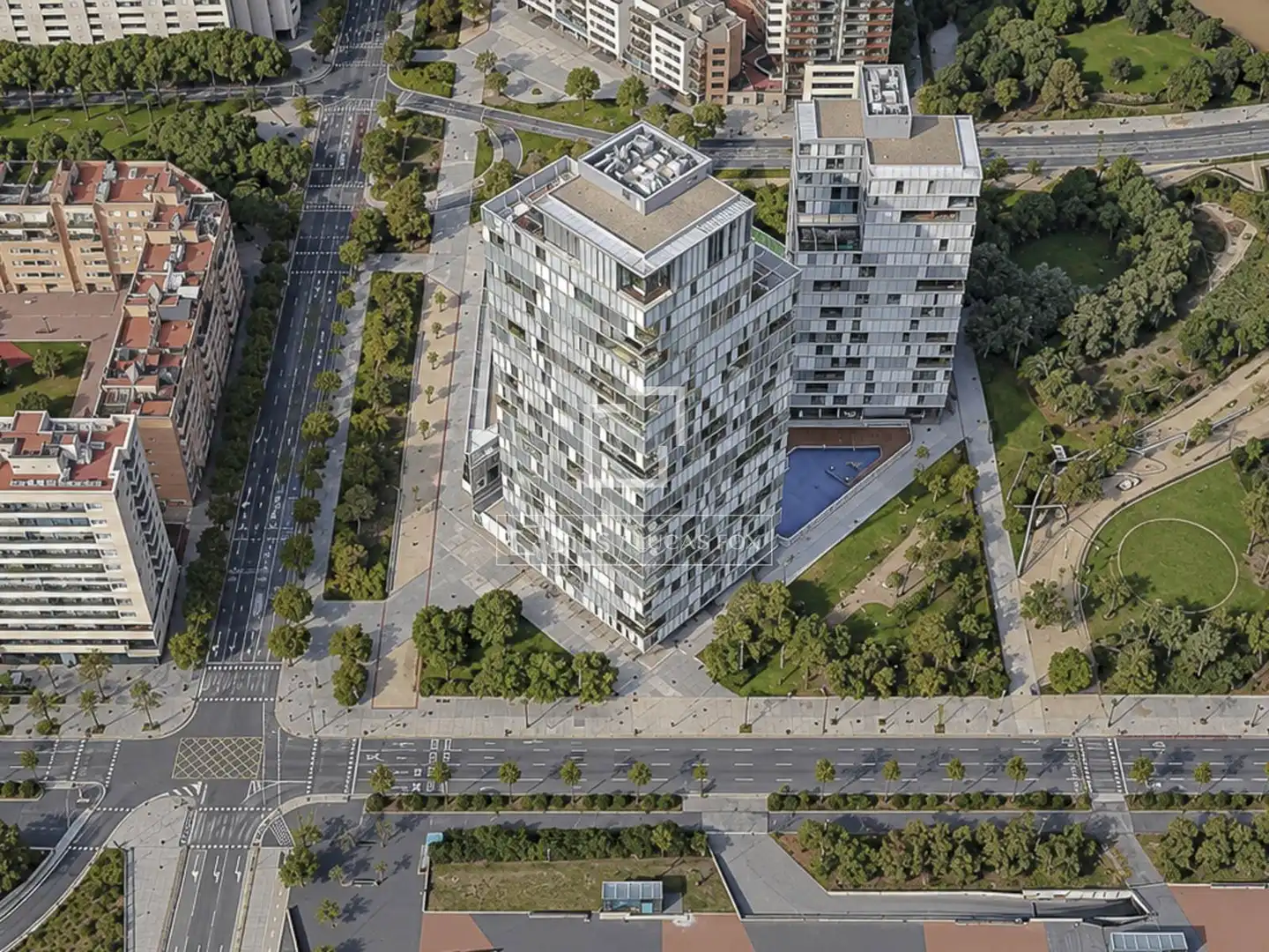 Vista exterior de Pis en venda en Sant Martí