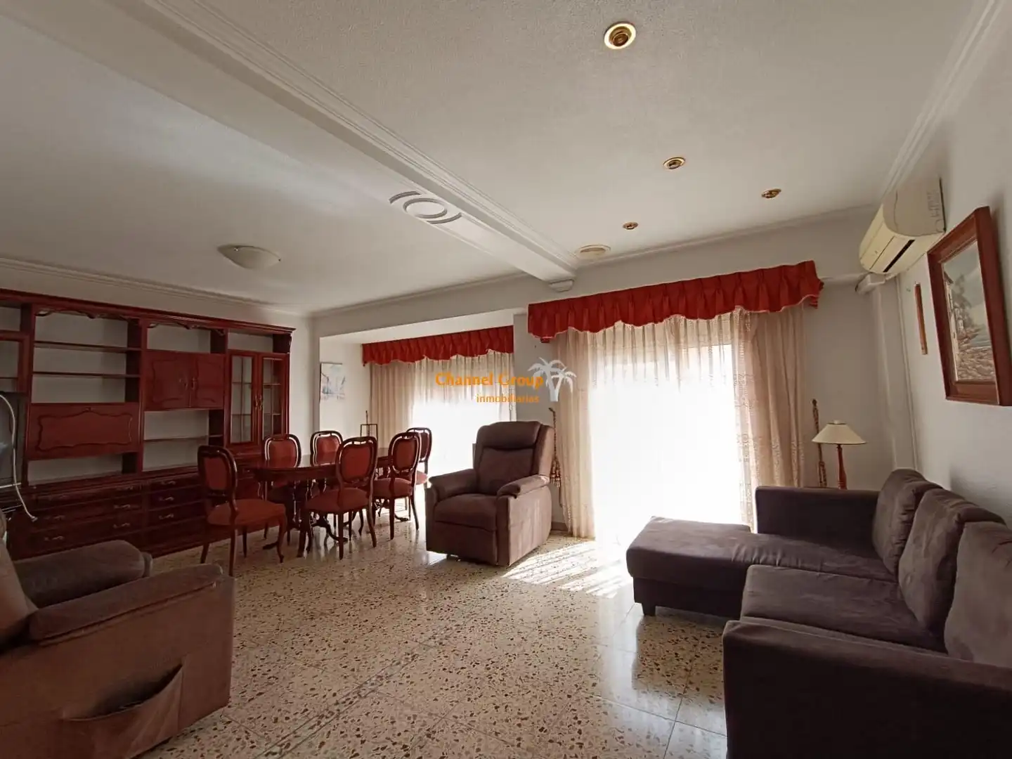 Sala d'estar de Pis en venda en Elche / Elx amb Aire condicionat i Balcó