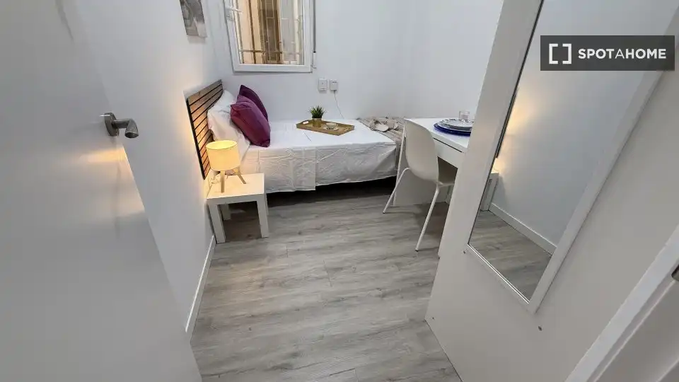 Habitación de Piso de alquiler en Madrid con Aire acondicionado, Calefacción y Amueblado