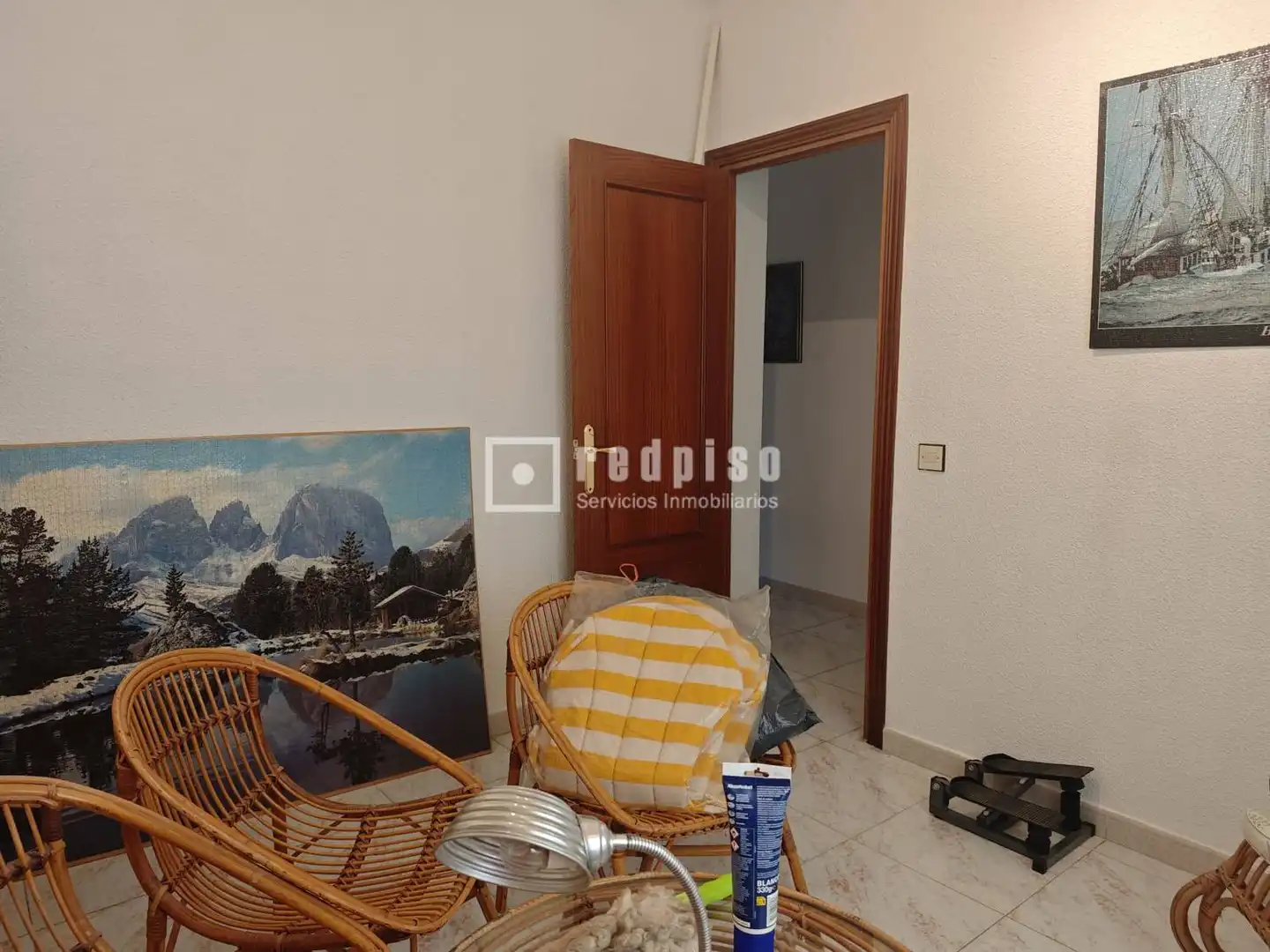 Dormitori de Casa o xalet en venda en El Álamo amb Aire condicionat, Calefacció i Jardí privat