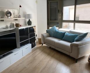 Sala d'estar de Pis en venda en Castellón de la Plana / Castelló de la Plana amb Aire condicionat, Terrassa i Moblat