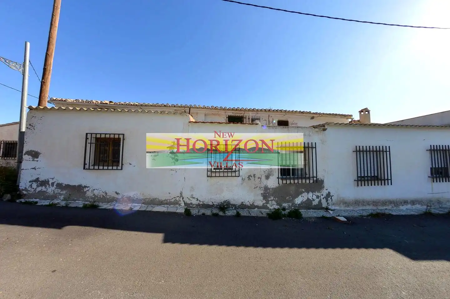Vista exterior de Casa adosada en venta en Arboleas con Jardín privado, Amueblado y Internet