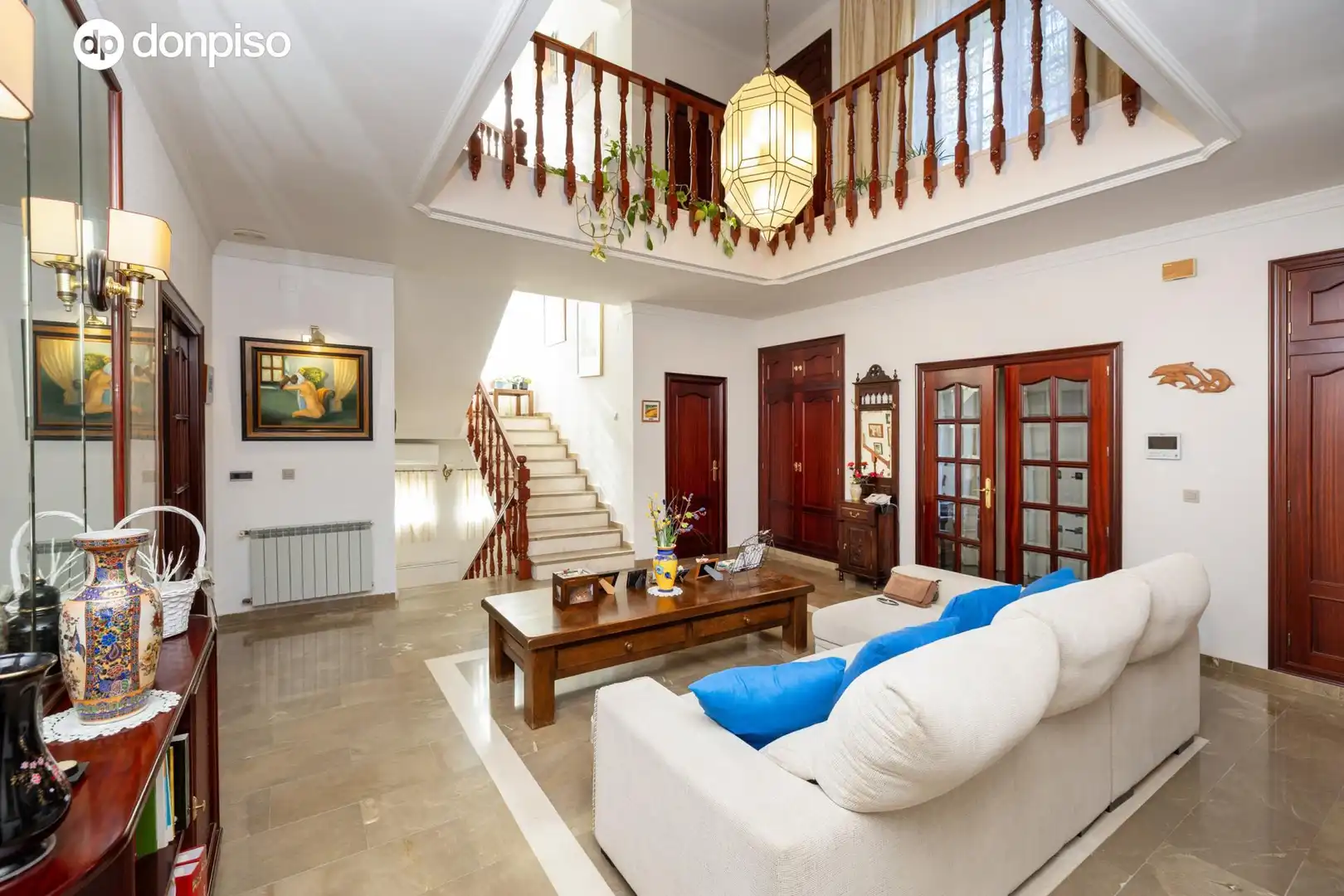 Sala de estar de Casa o chalet en venta en Atarfe con Calefacción, Jardín privado y Terraza