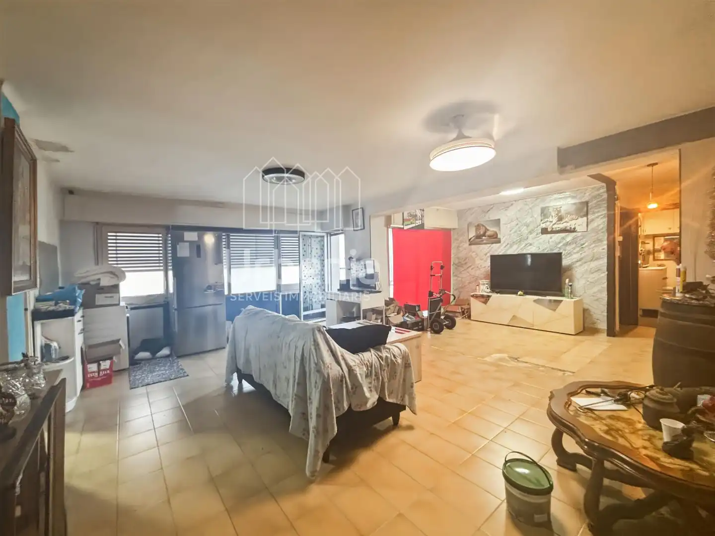 Wohnzimmer von Wohnung zum Verkauf in Calella mit Terrasse