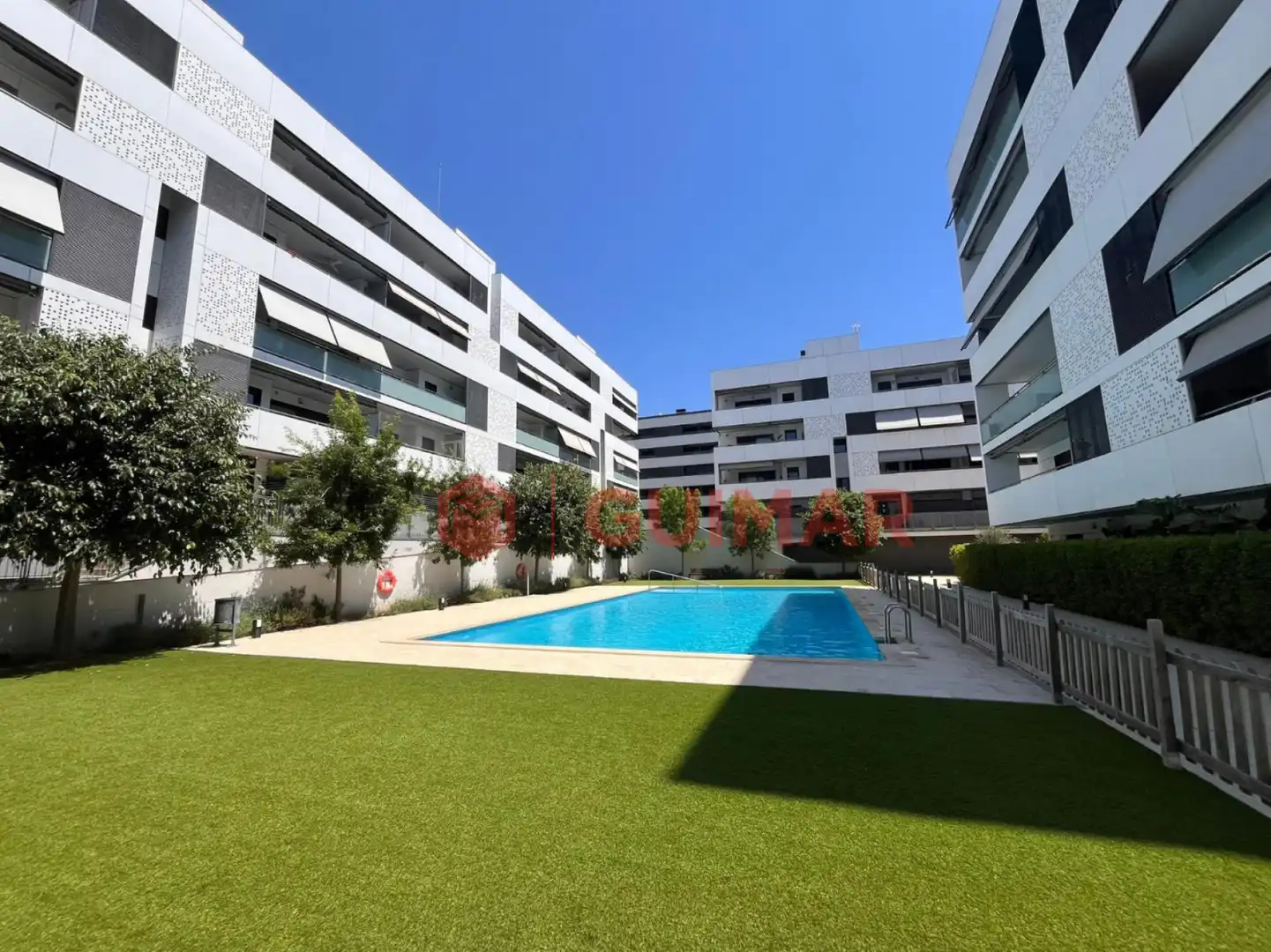 Exterior view of Flat for sale in Sant Just Desvern  with Air Conditioner, Heating and Private garden
