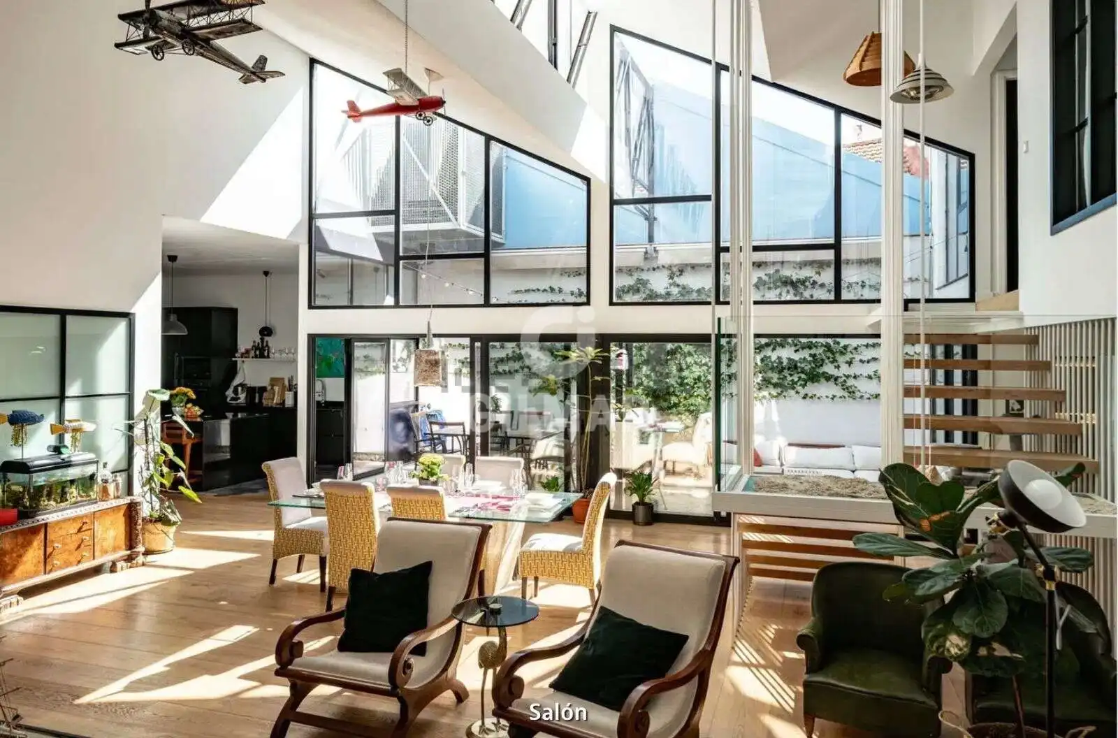 Living room of Office for sale in Madrid  with Heating