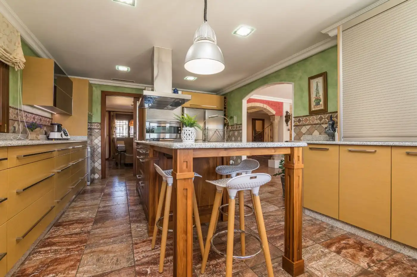 Kitchen of Houses for sale in Elche / Elx  with Air Conditioner, Private garden and Terrace