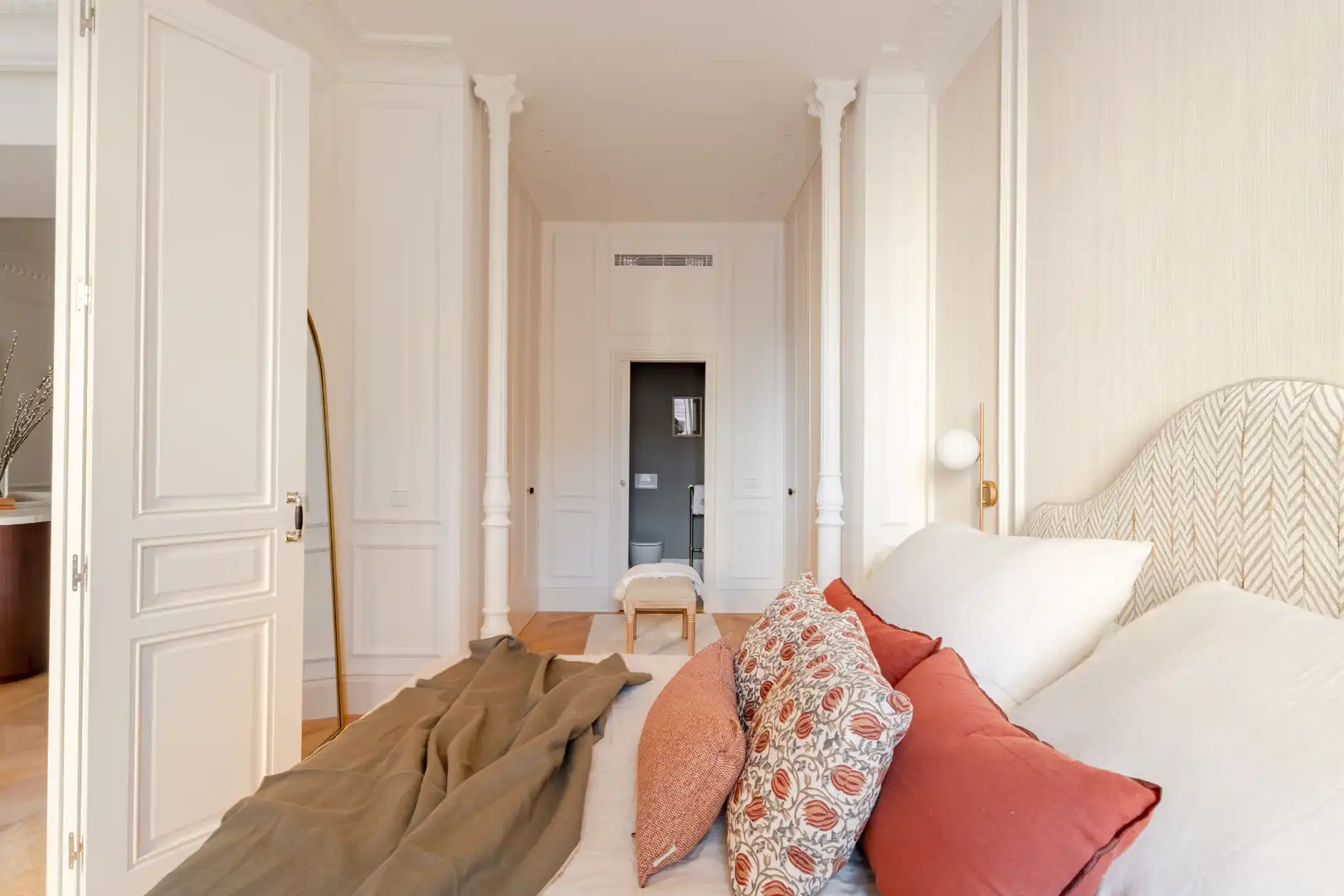 Bedroom of Flat for sale in Madrid  with Air Conditioner, Heating and Parquet flooring
