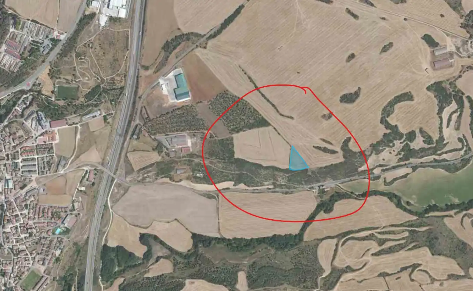 Terreno en venta en Garínoain