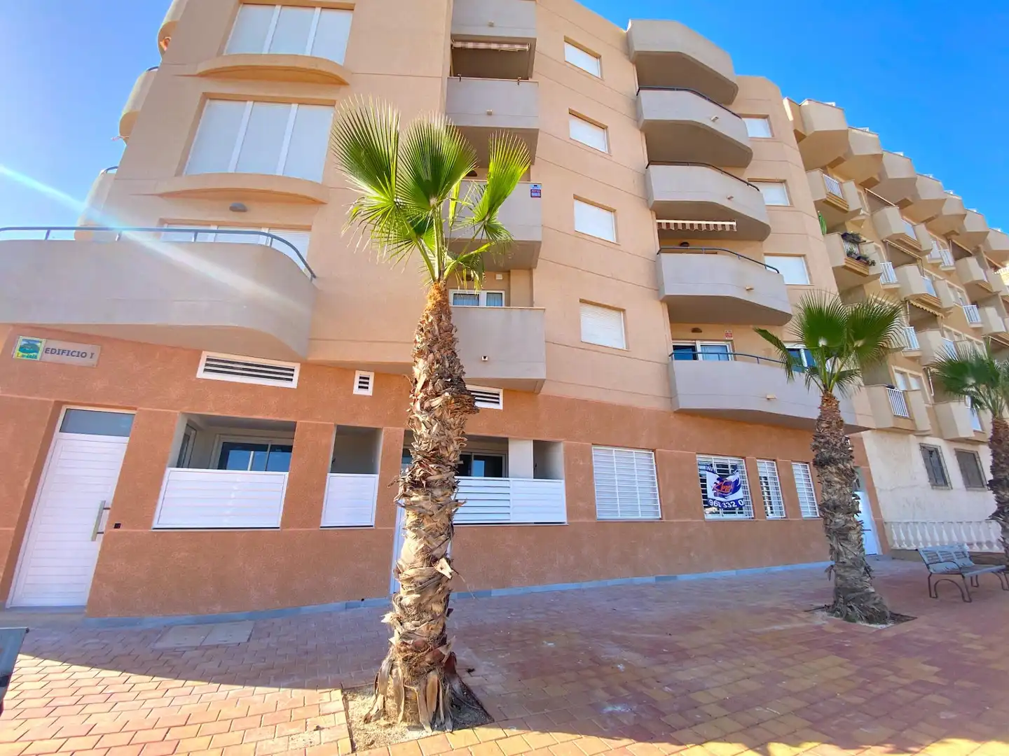Vista exterior de Apartament en venda en Mazarrón amb Aire condicionat, Calefacció i Terrassa