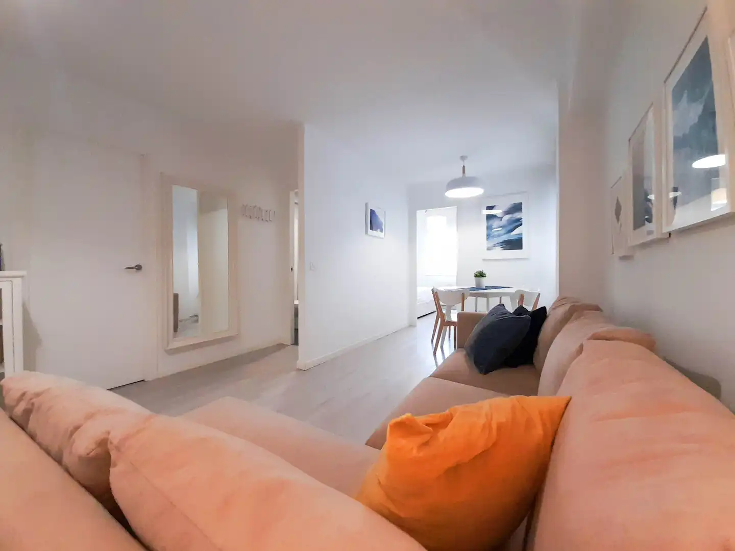 Living room of Flat for rent in Madrid  with Heating, Furnished and Oven