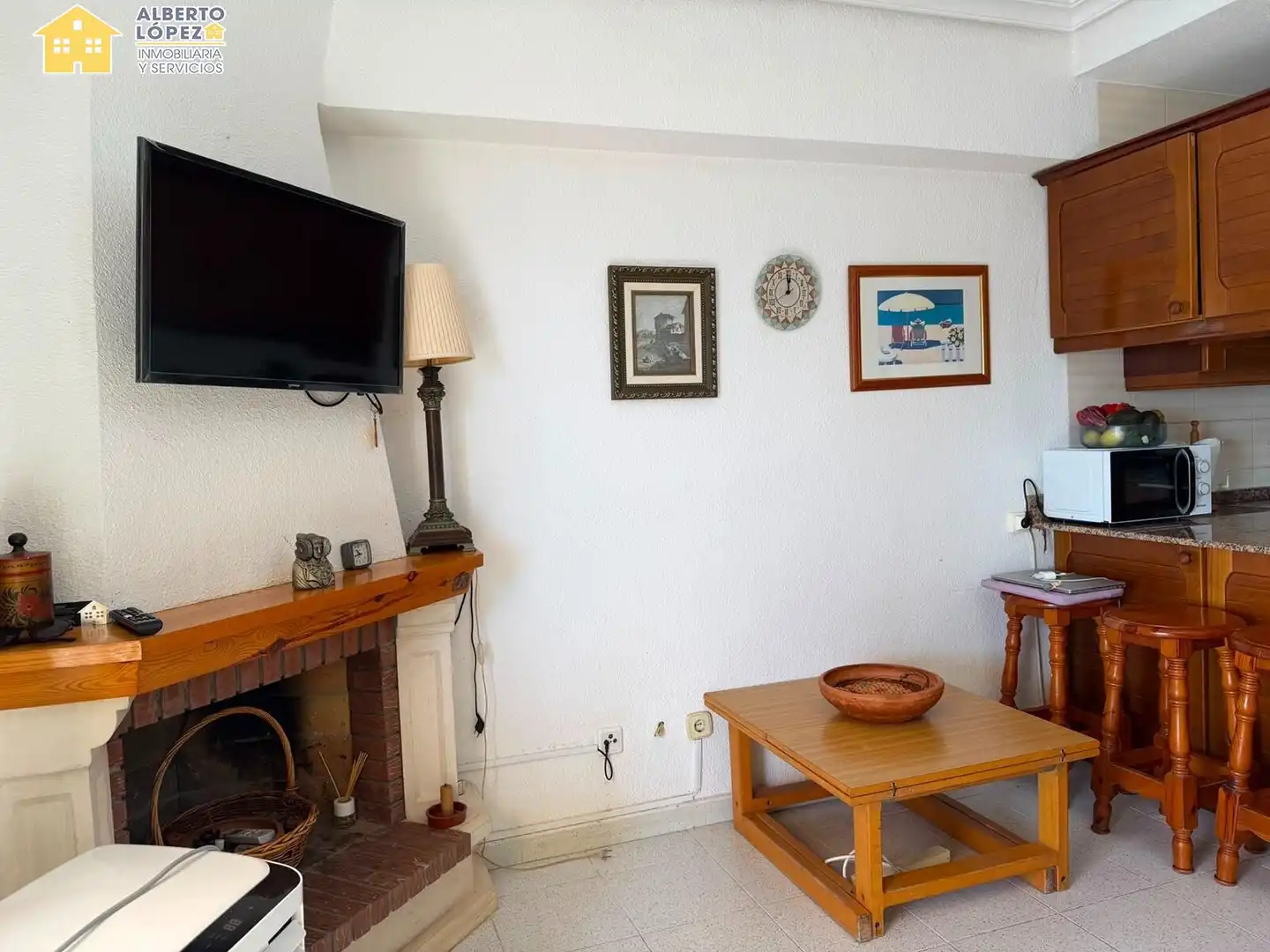 Sala de estar de Dúplex de alquiler en Elche / Elx con Terraza, Amueblado y Balcón
