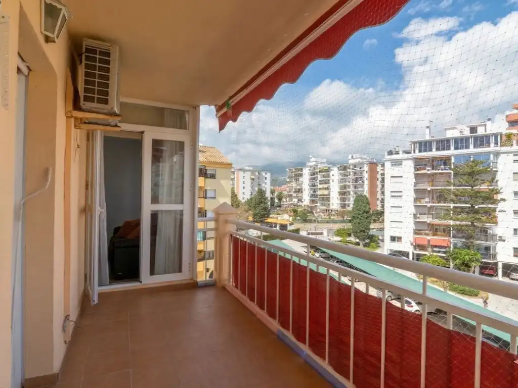 Bedroom of Flat for sale in Fuengirola  with Air Conditioner, Private garden and Terrace