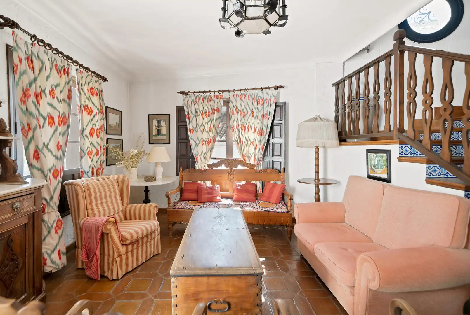 Sala de estar de Casa o chalet en venta en Ronda con Calefacción, Jardín privado y Terraza