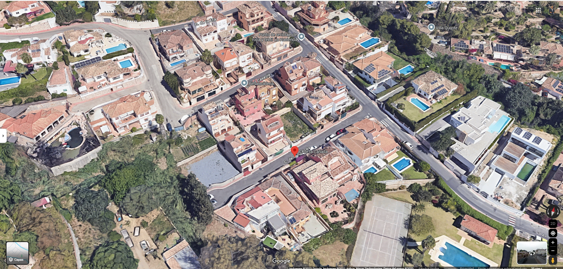 Vista exterior de Residencial en venda en Benalmádena