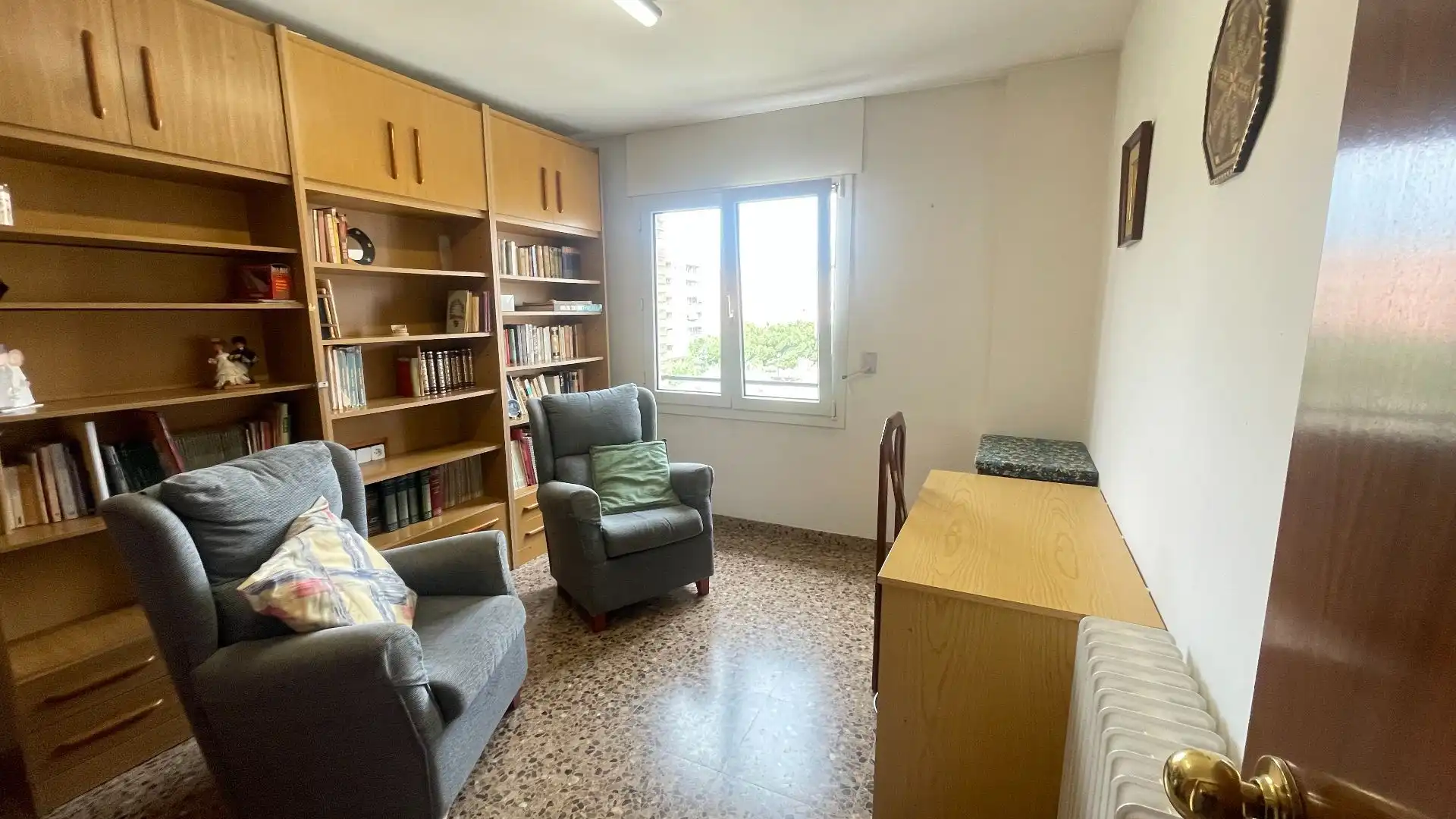 Sala d'estar de Pis en venda en Terrassa amb Aire condicionat, Calefacció i Terrassa