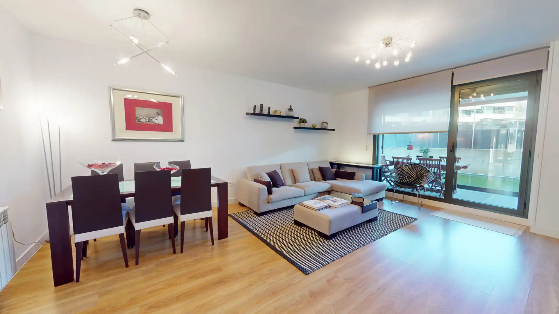 Sala d'estar de Planta baixa en venda en Boadilla del Monte amb Aire condicionat, Calefacció i Jardí privat