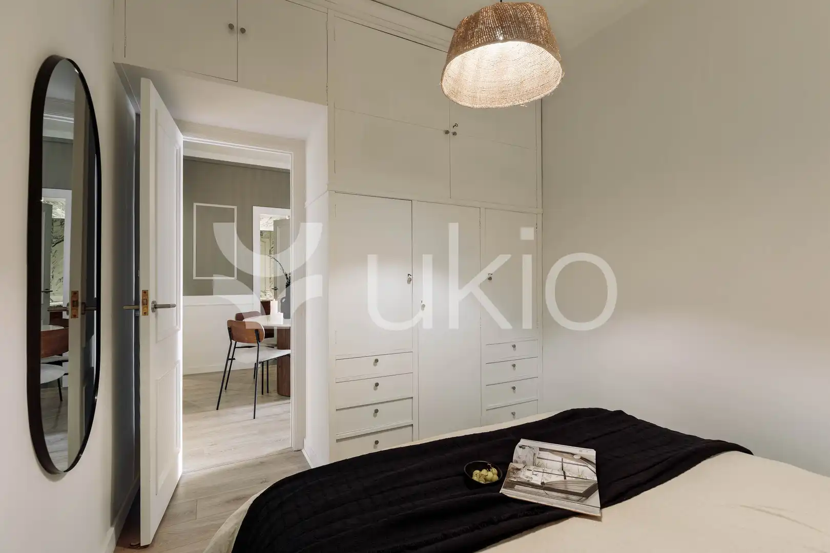 Habitación de Apartamento de alquiler en Barcelona con Aire acondicionado, Calefacción y Terraza